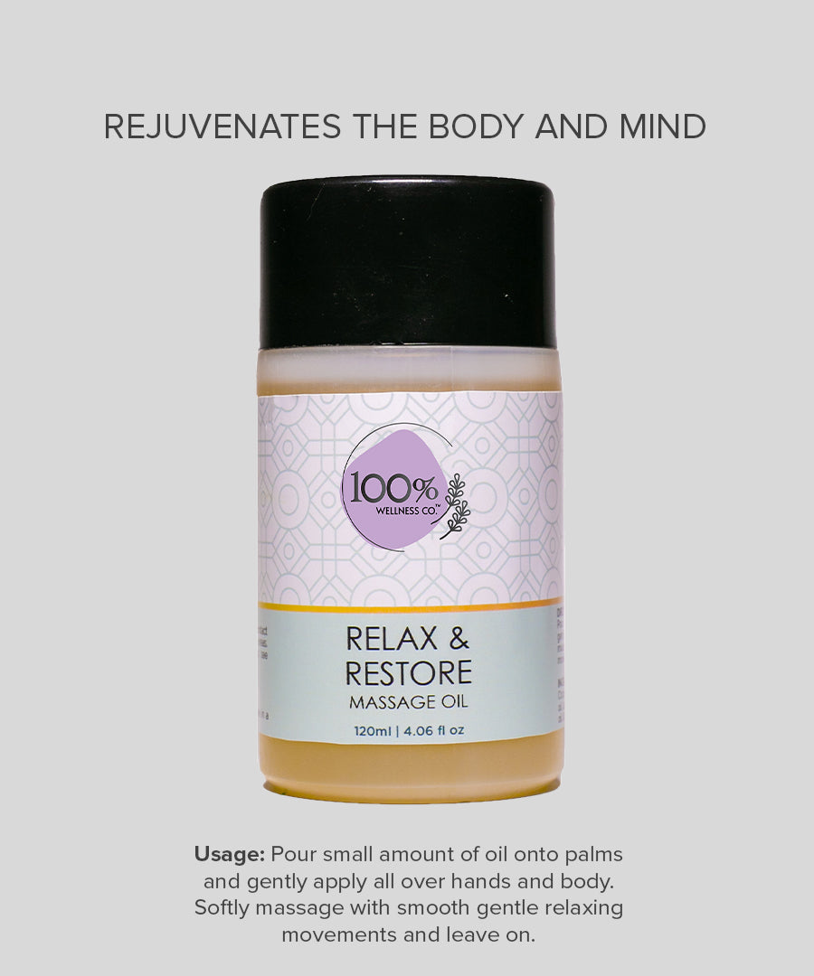 Buy Relax & Restore Massage Oil - 120ml in Pakistan