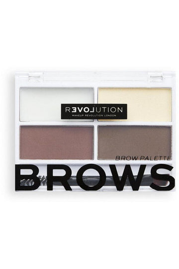 Buy Revolution Relove Colour Cult Brow Palette - Dark in Pakistan