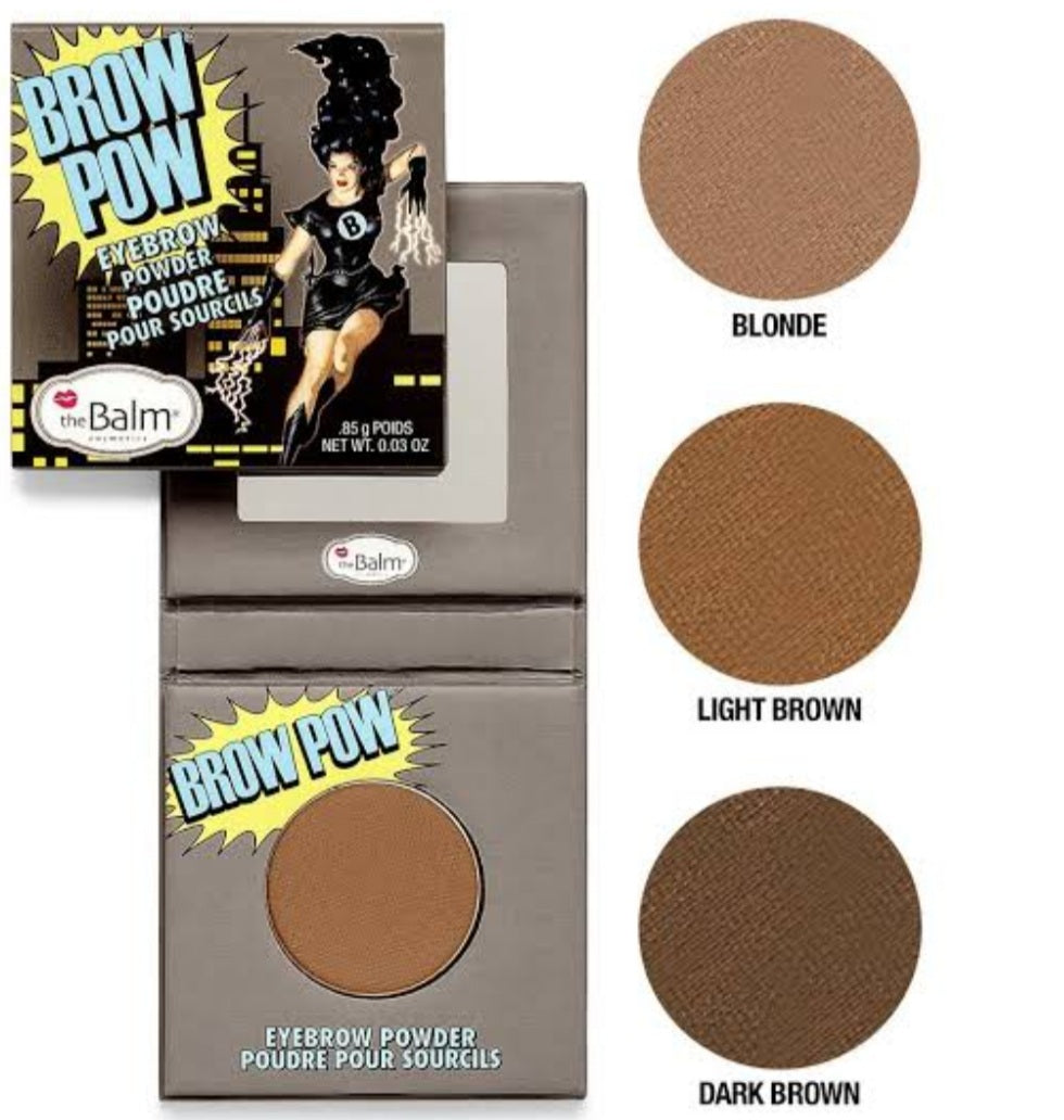 Buy The Balm Brow Pow Light Eyebrow Powder - Brown in Pakistan