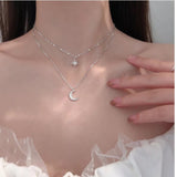 Buy Bling On Jewels Galexia Duo Layers Necklace in Pakistan