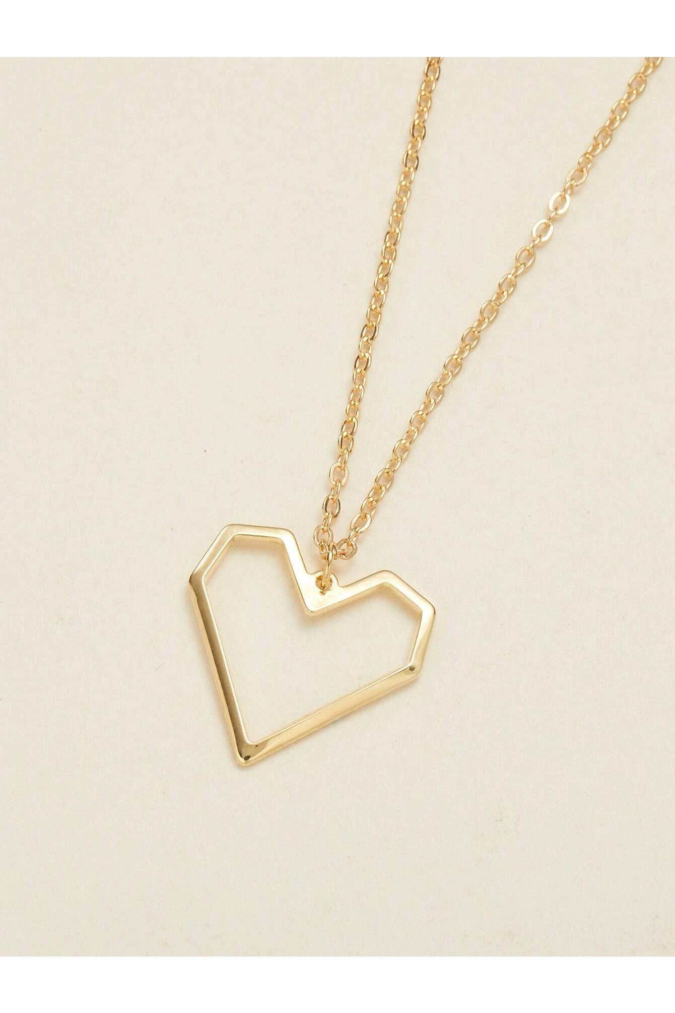 Buy Shein Heart Decor Necklace in Pakistan