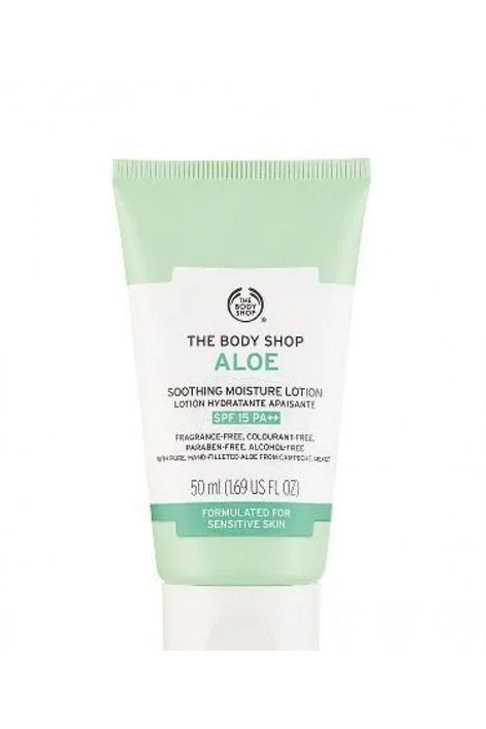 Bungalow Gulerod låne The Body Shop Aloe Soothing Moisture Lotion SPF 15 PA++ - 50ml