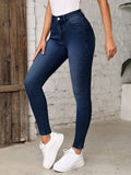 Buy SHEIN Slant Pocket Skinny Jeans in Pakistan
