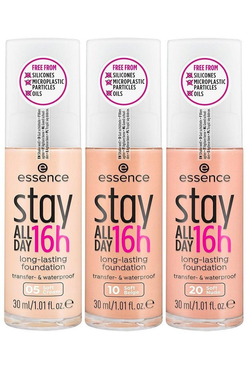 Buy Essence Stay All Day 16H Longlasting Foundion - 40 Soft Almond in Pakistan