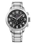 Buy Tommy Hilfiger Quartz Stainless Steel Black Dial 46mm Watch for Men - 1791054 in Pakistan