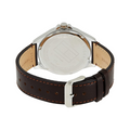 Buy Tommy Hilfiger Analogue Quartz Brown Leather Strap Grey Dial 46mm Watch for Men - 1791615 in Pakistan