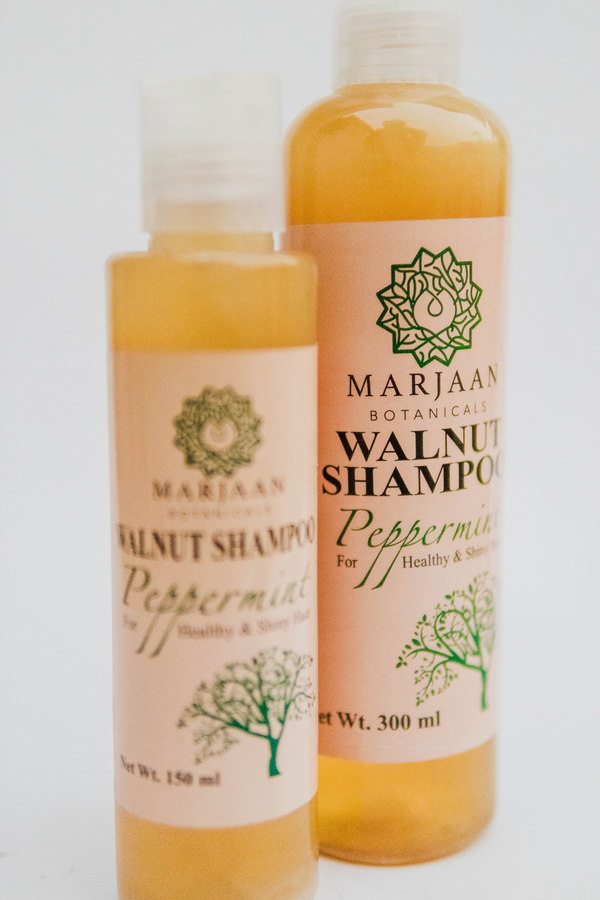 Buy Marjan Botanicals Walnut Shampoo Peppermint - 150ml in Pakistan