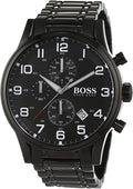 Buy Hugo Boss Chronograph Quartz Stainless Steel Black Watch for Men - 1513180 in Pakistan