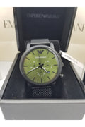 Buy Emporio Armani Men’s Quartz Stainless Steel Green Dial 46mm Watch AR11470 in Pakistan