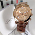 Buy Quartz Stainless Steel Rose Gold Dial 40Mm Watch For Women in Pakistan