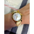 Buy Burberry Women's Swiss Made Quartz Multicolor Leather Strap Mother Of Pearl Dial 26mm Watch BU9226 in Pakistan