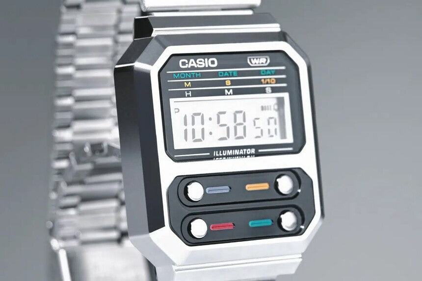 Buy Casio Vintage Digital Square Dial for Men Watch - A-100WE-1A in Pakistan