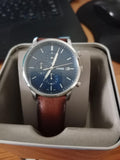 Buy Fossil Men's Quartz Leather Strap Blue Dial 44mm Watch FS5791 in Pakistan