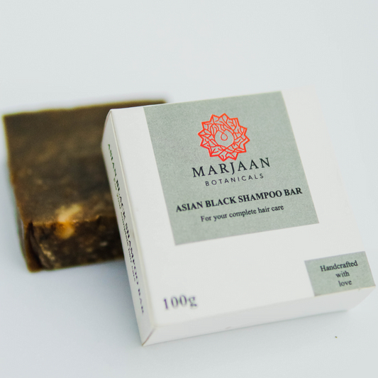 Buy Marjan Botanicals Asian Black Shampoo Bar in Pakistan