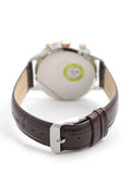 Buy Tommy Hilfiger Mens Quartz Brown Leather Strap White Dial 42mm Watch - 1710360 in Pakistan