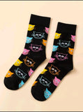 Buy Shein Cartoon Cat Crew Socks in Pakistan
