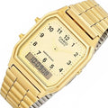 Buy Casio Youth Series Wrist Gold Strap Watch for Men - AQ-230GA-9B in Pakistan