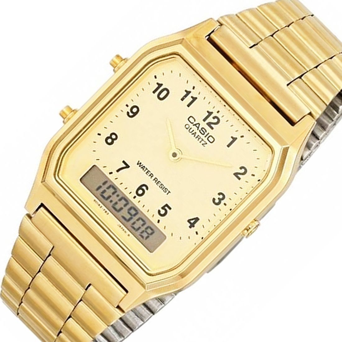 Buy Casio Youth Series Gold Wrist Watch for Men - AQ-230GA-9D in Pakistan