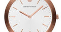 Buy Emporio Armani Quartz Brown Leather Strap Silver Dial 42mm Watch for Men - Ar1743 in Pakistan