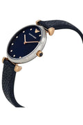 Buy Emporio Armani Women’s Quartz Leather Strap Blue Dial 33mm Watch AR1989 in Pakistan