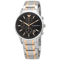 Buy Emporio Armani Men’s Analogue Quartz Stainless Steel Black Dial 43mm Watch - AR11165 in Pakistan