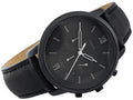 Buy Men's Quartz Commuter Black Leather Strap Black Dial 43Mm Watch in Pakistan