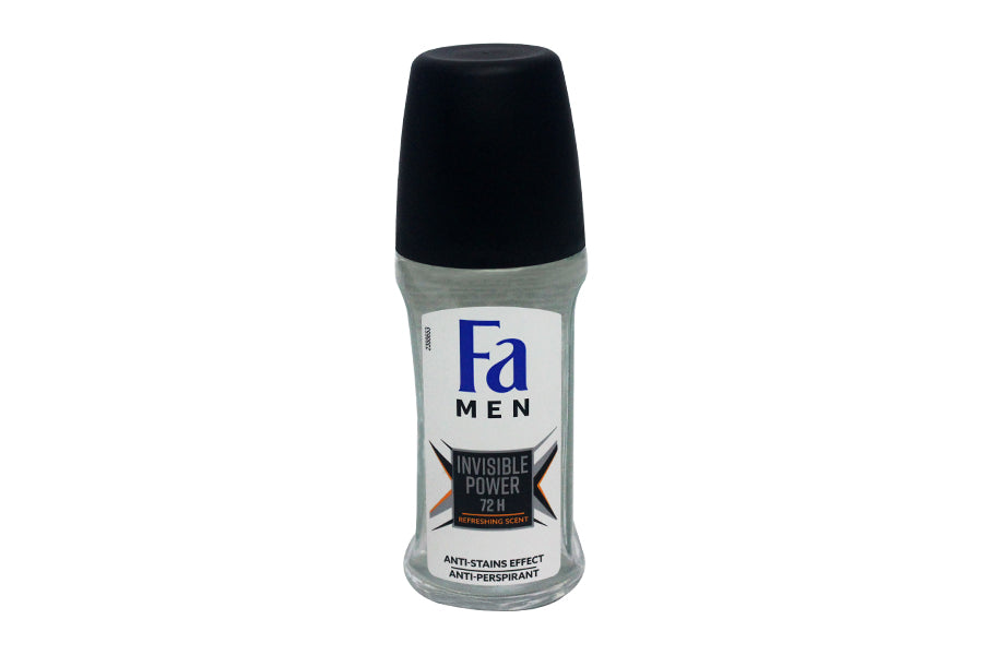 Buy Fa Deodorant Roll On Men Invisible Power - 50ml in Pakistan