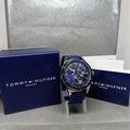 Buy Tommy Hilfiger Quartz Blue Silicone Strap Blue Dial 44mm Watch for Men - 1791635 in Pakistan