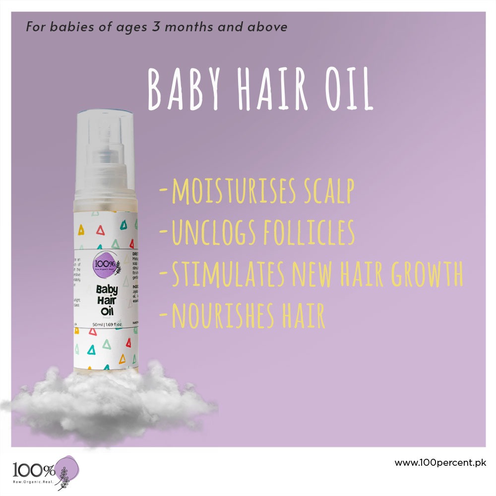 Buy Baby Hair Oil - 100ml in Pakistan