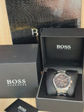 Buy Hugo Boss Mens Chronograph Quartz Grand Prix Stainless Steel Black Dial 44mm Watch - 1513473 in Pakistan