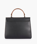 Buy Black Flap-over Top-handle Bag in Pakistan