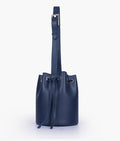 Buy Blue Loop Handle Bucket Bag - Dark Slate Blue in Pakistan