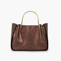 Buy Bronze Metallic Handle Shoulder Bag in Pakistan