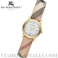 Buy Burberry Women's Swiss Made Quartz Multicolor Leather Strap Mother Of Pearl Dial 26mm Watch BU9226 in Pakistan