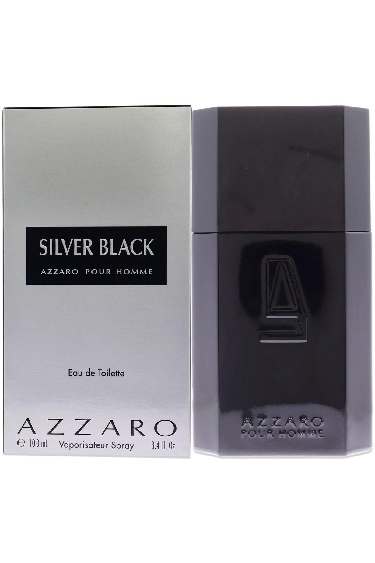 Buy Azzaro Silver Black Men EDT - 100ml in Pakistan