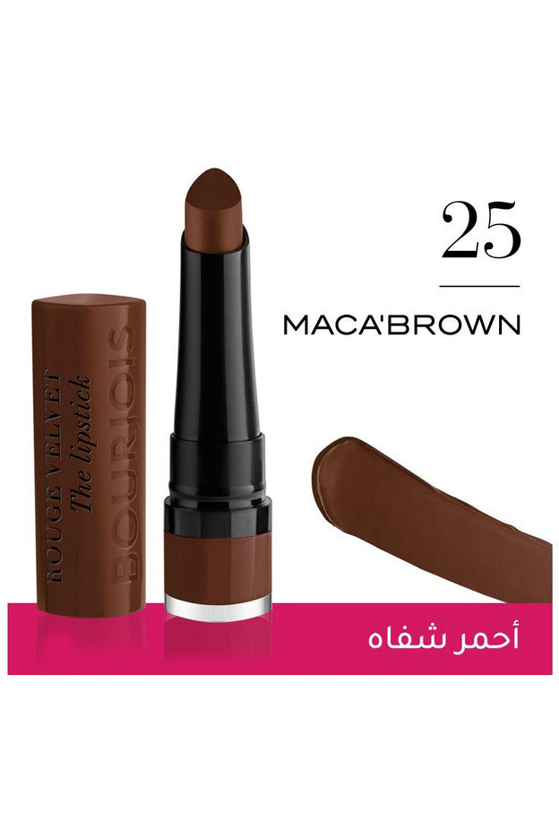Buy Bourjois Rouge Velvet The Lipstick - 25 Maca Brown in Pakistan