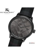 Buy Burberry Men's Swiss Made Leather Strap Black Dial 40mm Watch BU10010 in Pakistan