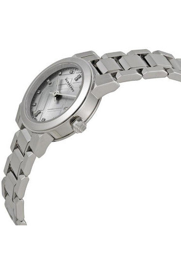 Buy Burberry Ladies Swiss Made Stainless Steel Silver Dial 26mm Watch BU9230 in Pakistan