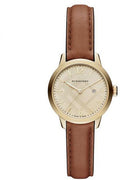 Buy Burberry Women's Swiss Made Leather Strap Gold Dial 32mm Watch BU10101 in Pakistan