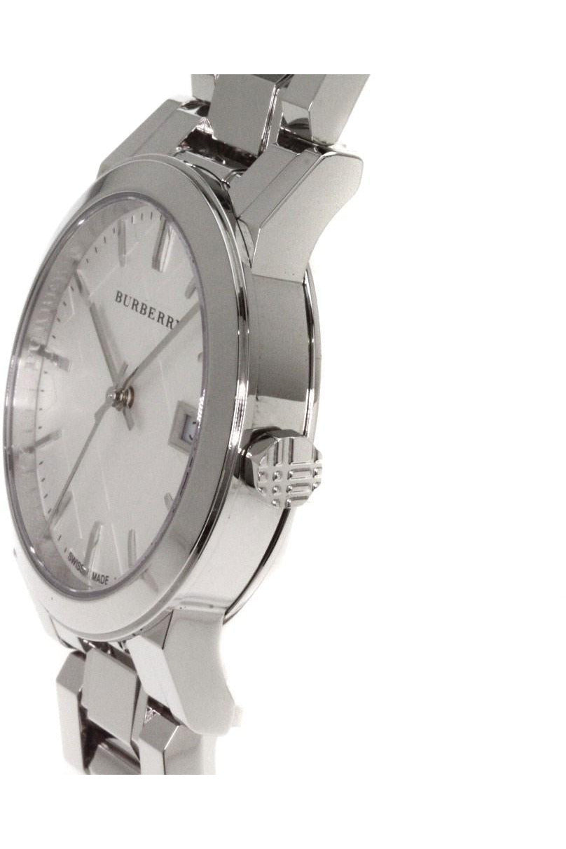 Buy Burberry Women's Swiss Made Stainless Steel Silver Dial 34mm Watch BU9100 in Pakistan
