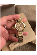 Buy Burberry Women's Swiss Made Stainless Steel Gold 26mm Watch BU9234 in Pakistan