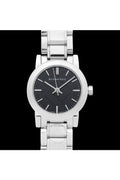 Buy Burberry Women's Swiss Made Quartz Silver Stainless Steel Black Dial 26mm Watch BU9201 in Pakistan