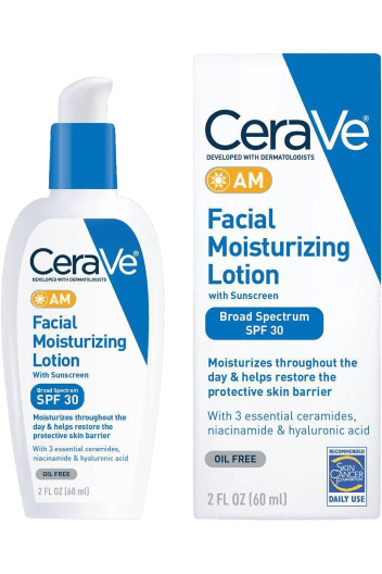 Buy CeraVe AM Facial Moisturizing Lotion with Sunscreen 60ml in Pakistan
