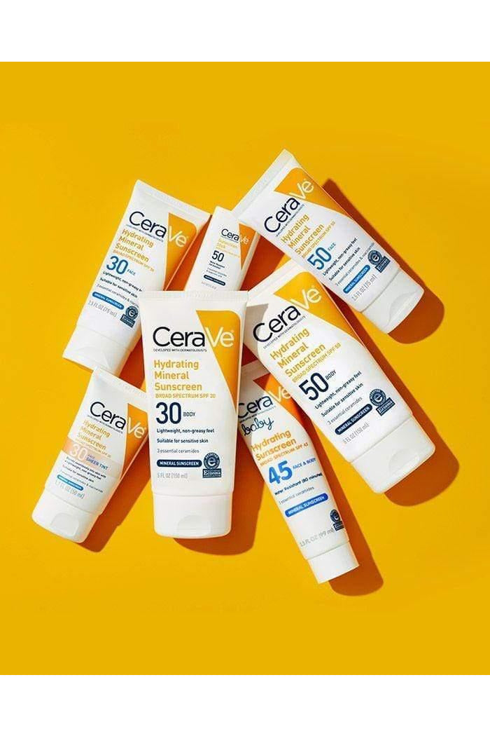 Buy CeraVe Hydrating Mineral Sunscreen Face Sheer Tint SPF 50 75ml in Pakistan