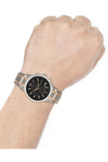 Buy Emporio Armani Men’s Analogue Quartz Stainless Steel Black Dial 43mm Watch - AR11165 in Pakistan