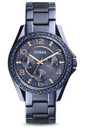 Buy Fossil Women's Quartz Blue Stainless Steel Blue Dial 38mm Watch ES4294 in Pakistan