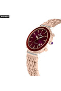 Buy Fossil Women's Quartz Rose Gold Stainless Steel Purple Dial 28mm Watch ES4646 in Pakistan