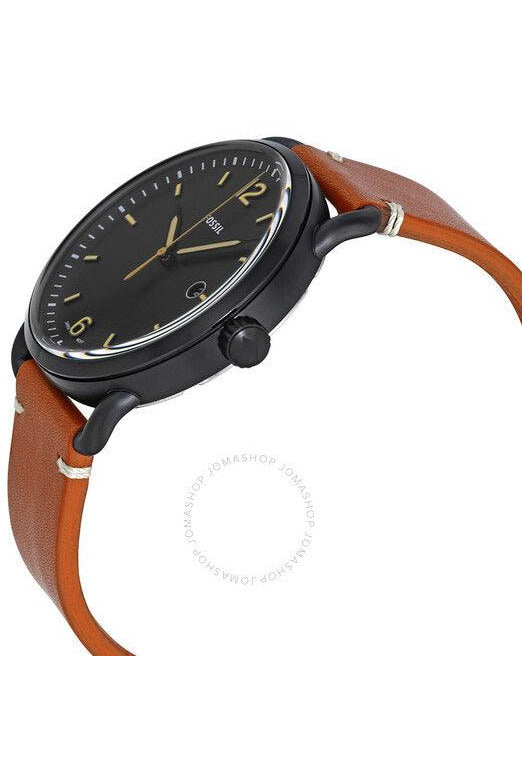 Buy Fossil Men's Quartz Leather Strap Black Dial 42mm Watch FS5276 in Pakistan