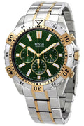 Buy Fossil Men's Chronograph Quartz Two-tone Stainless Steel Green Dial 44mm Watch FS5622 in Pakistan