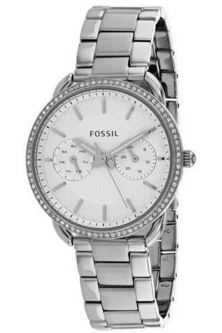 Buy Fossil Women's Quartz Silver Stainless Steel Silver Dial 35mm Watch ES4262 in Pakistan